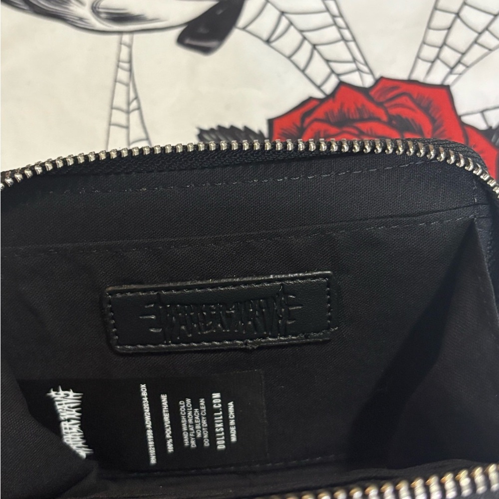 NWT Dolls Kill / Darker Wavs Diatonic Crossbody Coin Purse - Picture 8 of 10